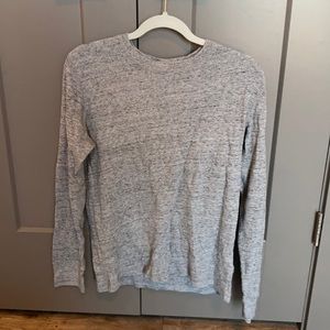 Uniqlo Waffle Top Medium Gray